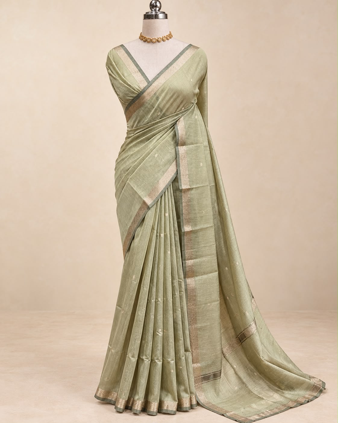Patel Green Saree
